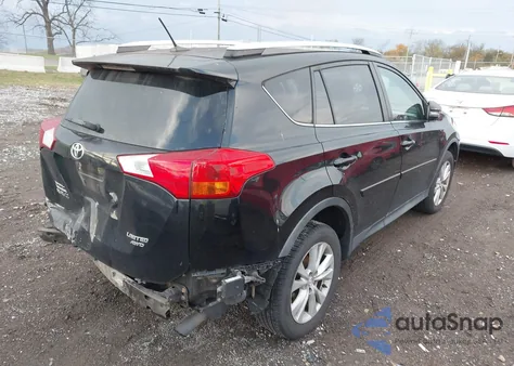 2013 Toyota Rav4 Limited from USA, damaged, VIN 2T3DFREV7DW016058
